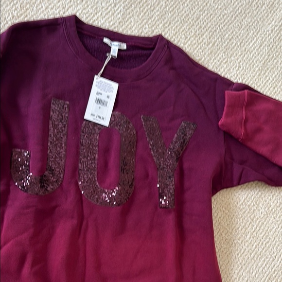 Splendid Burgundy 'JOY' Sweater - Picture 3 of 3